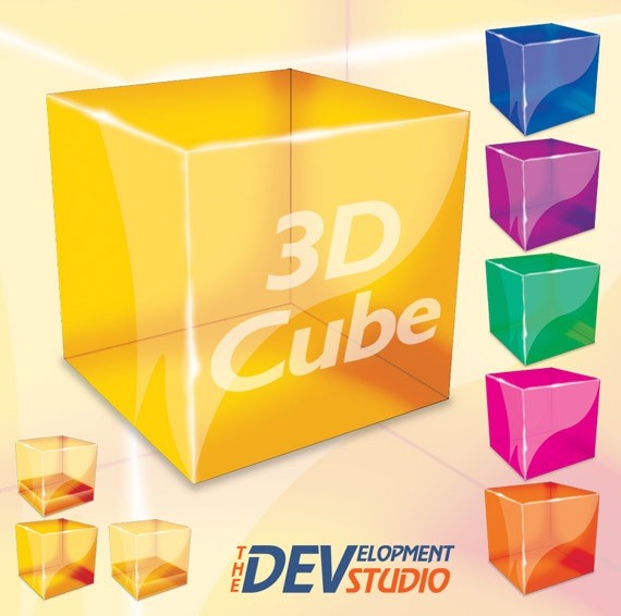 Photoshop_3D_Cube
