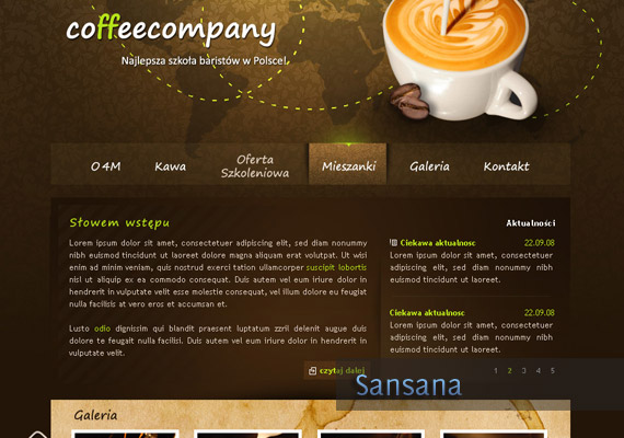 Coffee Company design-inspiration