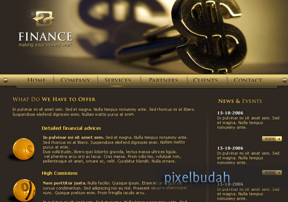 Finance Website design-inspiration