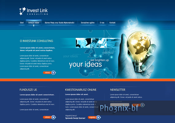 InvestLink Layout design-inspiration