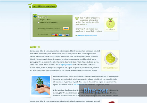 my little green store 1 webdesign-inspiration