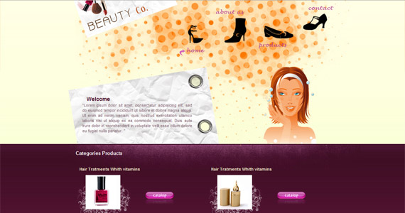 beauty-co-xhtml-css-template