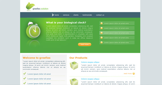 greefies-solution-css-xhtml-template