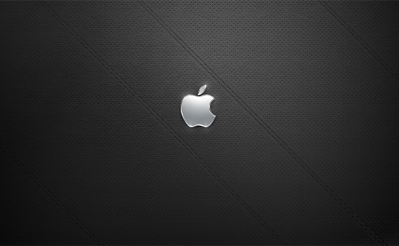 cool background images for desktop. black-leather-apple-desktop-