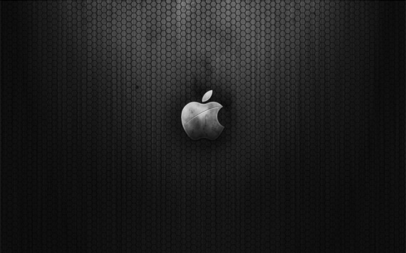Resolution: 2560×1600, 1900×1200, 1440×900. metal-apple-desktop-wallpaper