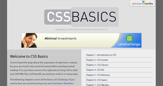 cssbasics-css-tutorial-web-site-learning