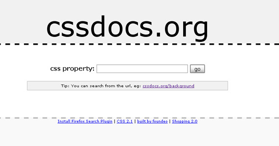 cssdocs-css-tutorial-web-site-learning
