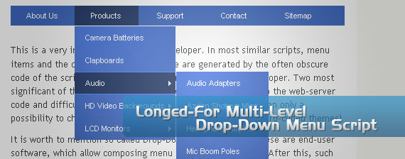 longed-jquery-drop-down-multi-level-menu-navigation