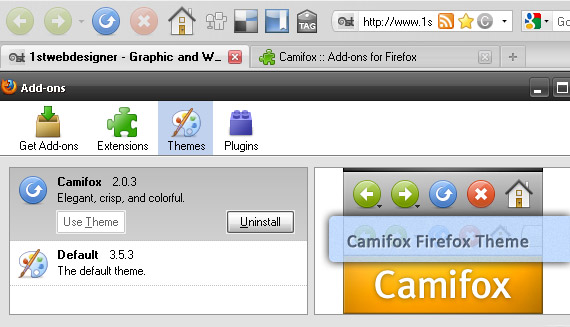 camifox-free-popular-firefox-3-5-theme