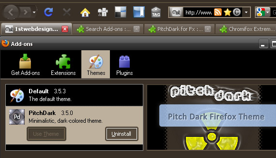 pitch-dark-free-popular-firefox-3-5-theme