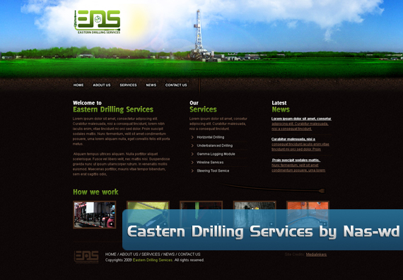 eastern-drilling-web-design-interface-inspiration