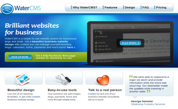 water-cms-fresh-corporate-web-design-inspiration