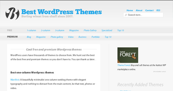 21个下载免费wordpress主题的站点