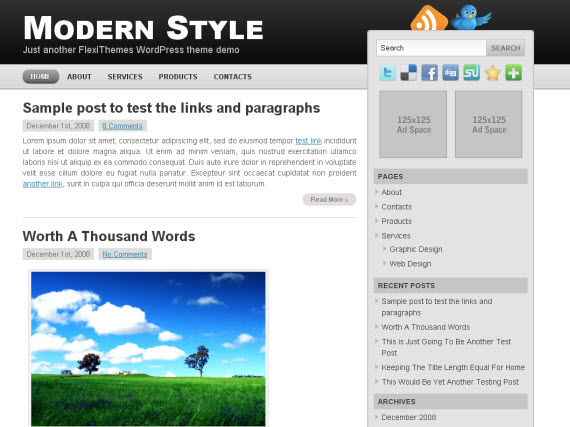 modern-style-free-premium-wordpress-theme
