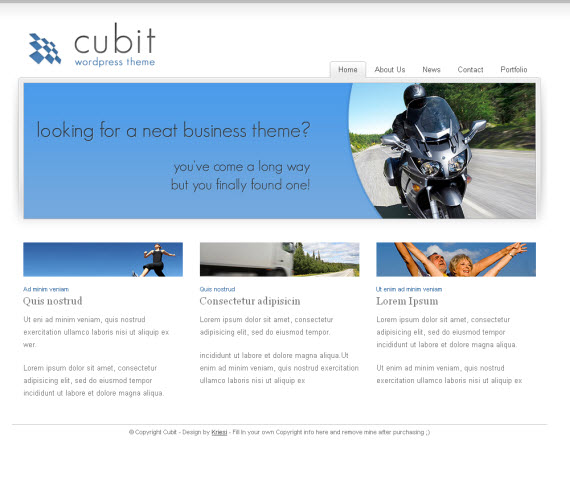 Cubit-commercial-wordpress-portfolio-showcase-theme