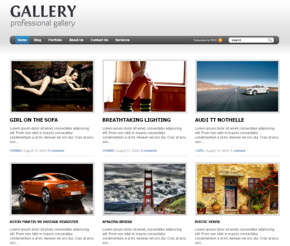 Gallery-wordpress-portfolio-showcase-theme