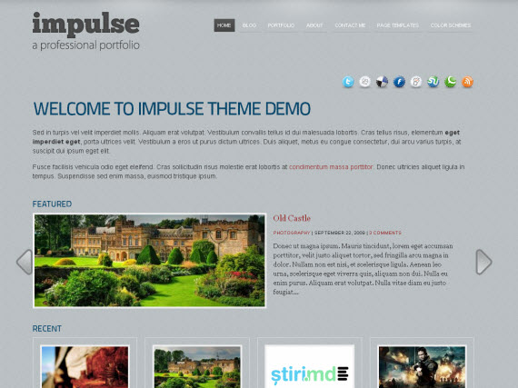 Impulse-commercial-wordpress-portfolio-showcase-theme