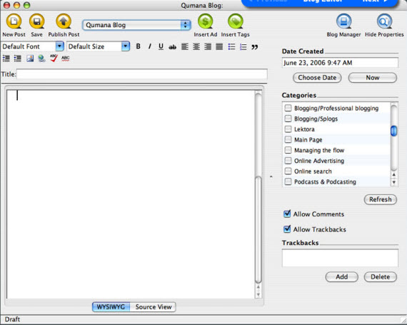 qumana-desktop-blogging-editor-client