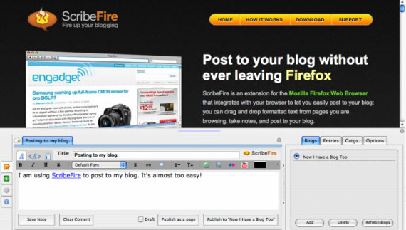 scibefire-desktop-blogging-editor-client