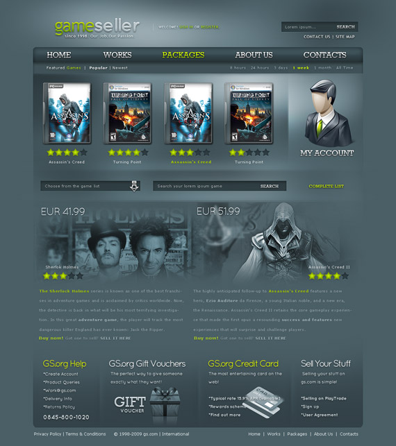 Game-seller-web-design-interface-inspiration-deviantart