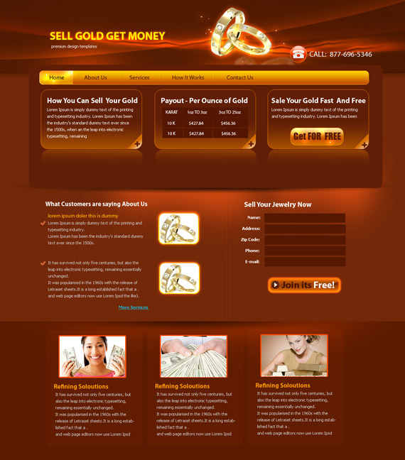 Gold-web-design-interface-inspiration-deviantart