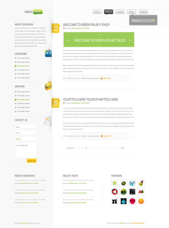 Green-palacy-web-design-interface-inspiration-deviantart