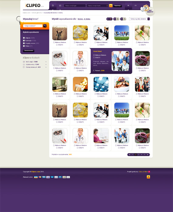 Iclippeo-web-design-interface-inspiration-deviantart