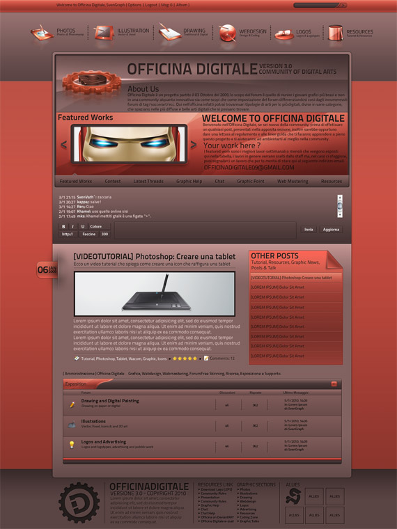 Official-web-design-interface-inspiration-deviantart