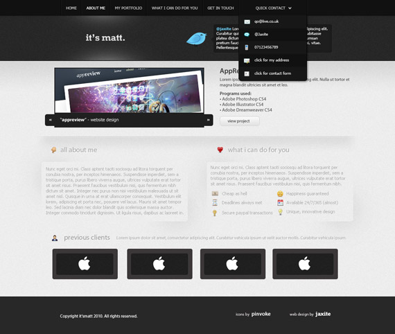 Pro-portfolio-web-design-interface-inspiration-deviantart
