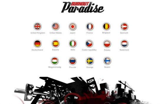 burnout-paradise-showcase-of-best-inspiring-gaming-websites