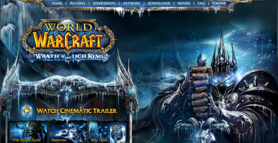 world-of-warcraft-wrath-of-the-lich-king-showcase-of-best-inspiring-gaming-websites