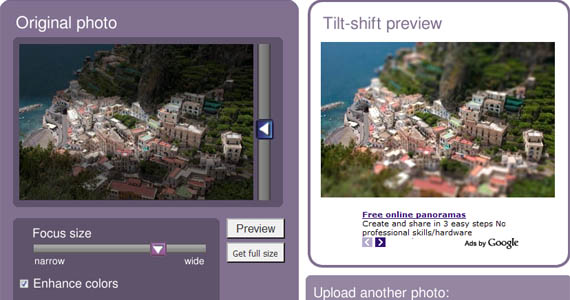 Tiltshift-maker-coastline-fun-online-photo-editing-websites