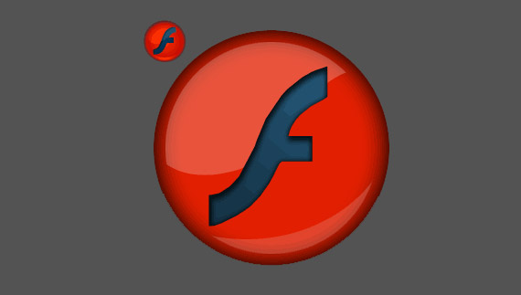 How to create flash logo