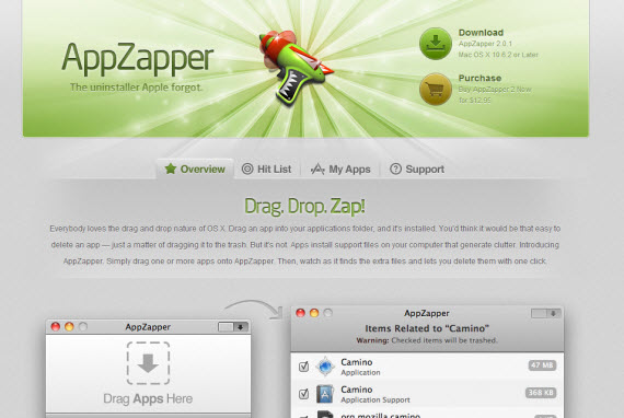 App-zapper-apple-inspired-website-designs