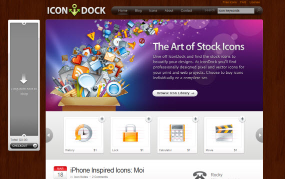 Icon-dock-apple-inspired-website-designs