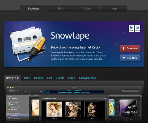Snowtape-apple-inspired-website-designs