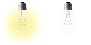 Light bulb sprite