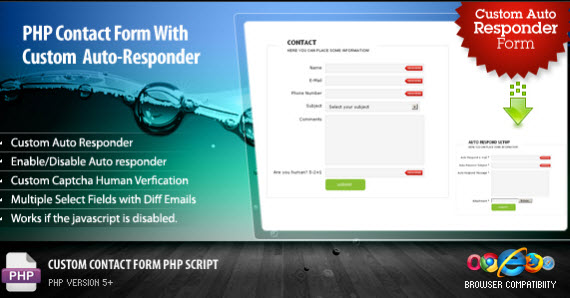 Custom-php-scrip-auto-responder-premium-contact-form