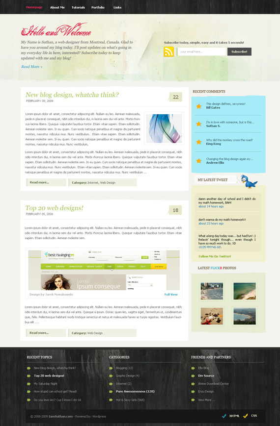 Iam-suthan-inspiration-wordpress-blog-designs