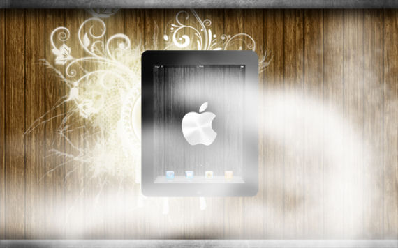 iPad by: Krdesign and fog by Elizavebrushes. The size is 2560×1600.