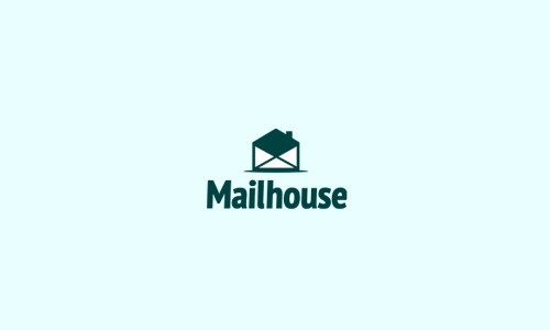 Логотип в виде домика-конверта