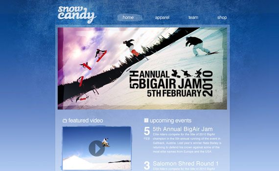 Create-gnarly-snowboarding-themed-web-design-layout-tutorials-from-2010