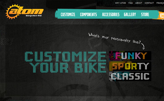 Atom-bicycles-looking-textured-websites