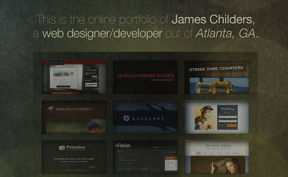 James-childers-portfolio-looking-textured-websites