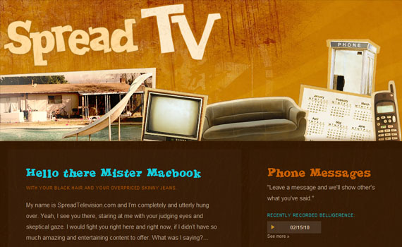 Spread-television-looking-textured-websites