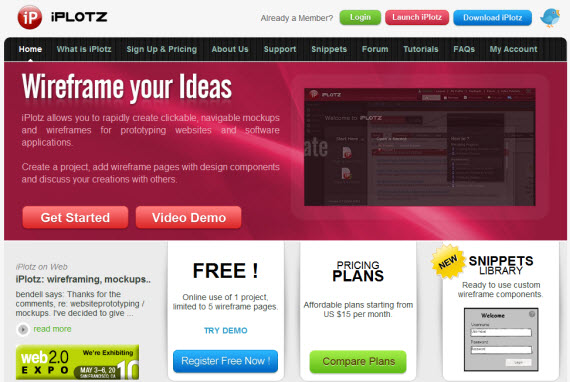 Iplotz-free-premium-wireframing-webdesign-tools