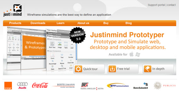 Justinmind-free-premium-wireframing-webdesign-tools