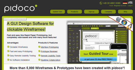 Pidoco-free-premium-wireframing-webdesign-tools