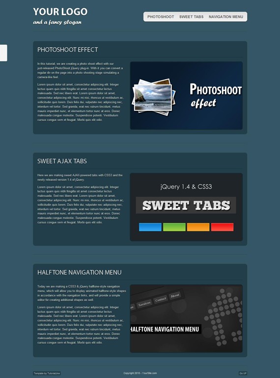 Xhtml Page Templates