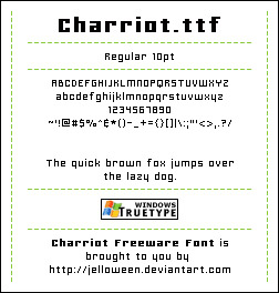 charriot-free-pixel-fonts